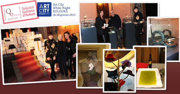 ART CITY White Night  - Bologna 26-28 gennaio 2013 - Ufficio stampa a cura di GoandLink per Q-Italia - Salotto Italiano d'Autore