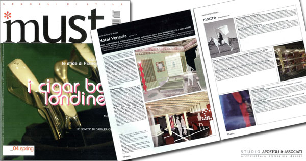MUST - aprile 2006 - Rassegna stampa a cura di GoandLink per Studio Apostoli & Associati