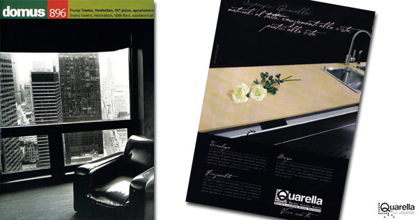 DOMUS - N.896 - ottobre 2006 - Rassegna stampa a cura di GoandLink per Gruppo Quarella Spa