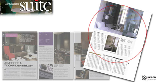 SUITE - febbraio 2007 - Rassegna stampa a cura di GoandLink per Gruppo Quarella Spa