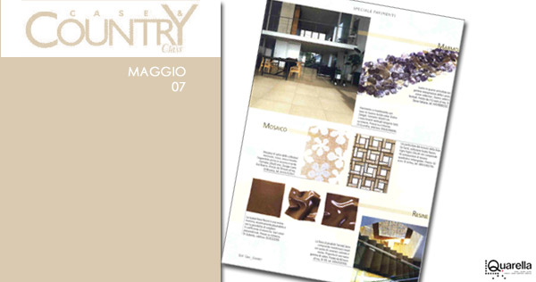 CASE & COUNTRY CLASS - maggio 2007 - Rassegna stampa a cura di GoandLink per Gruppo Quarella Spa